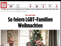 Bild zum Artikel: Fest der Liebe - So liebevoll feiern LGBT-Familien Weihnachten