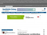 Bild zum Artikel: Unbekannte verkleiden Blitzer in Saarbrücken als Zuckerstange