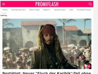 Bild zum Artikel: Bestätigt: Neuer 'Fluch der Karibik'-Teil ohne Johnny Depp