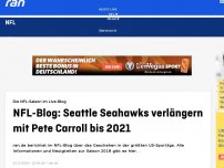 Bild zum Artikel: BREAKING: Seahawks verlängern mit Carroll