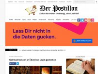 Bild zum Artikel: Weihnachtsmann an Überdosis Crack gestorben