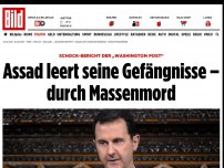 Bild zum Artikel: Bericht der „Washington Post“ - Assad leert seine Gefängnisse – durch Massenmord