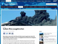 Bild zum Artikel: Erdbeben der Stärke 4,0: Vulkan Ätna ausgebrochen