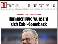 Bild zum Artikel: Spanier soll zurück zu den Bayern - Rummenigge wünscht sich Xabi-Comeback