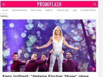 Bild zum Artikel: Fans irritiert: 'Helene Fischer Show' ohne Freund Thomas!