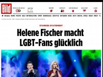 Bild zum Artikel: Starkes Statement - Helene Fischer macht LGBT-Fans glücklich