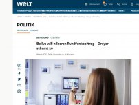 Bild zum Artikel: ZDF-Intendant Bellut plädiert für höheren Rundfunkbeitrag