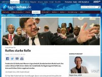 Bild zum Artikel: Zukunft der EU: Ruttes starke Rolle
