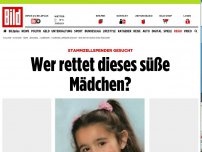 Bild zum Artikel: Stammzellspender gesucht - Wer rettet dieses süße Mädchen?