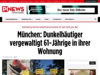 Bild zum Artikel: Weihnachts-Vergewaltiger in roter Jacke München: Dunkelhäutiger vergewaltigt 61-Jährige in ihrer Wohnung
