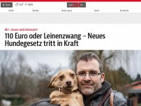 Bild zum Artikel: Ab 1. Januar müssen alle Berliner Hunde an die Leine