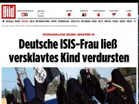 Bild zum Artikel: Mordanklage gegen Jennifer W. - Deutsche ISIS-Frau ließ versklavtes Kind verdursten