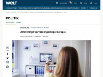 Bild zum Artikel: ARD bringt Verfassungsklage beim Rundfunkbeitrag ins Spiel