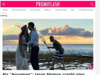 Bild zum Artikel: Als 'Aquaman': Jason Momoa crasht eine Hochzeit auf Hawaii