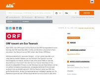 Bild zum Artikel: ORF trauert um Eva Twaroch