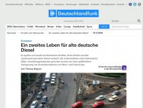 Bild zum Artikel: Deutschlandfunk | Umwelt und Verbraucher | Ein zweites Leben für alte deutsche Diesel