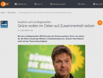 Bild zum Artikel: Grüne wollen im Osten auf Zusammenhalt setzen