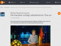 Bild zum Artikel: Merkel: Herausforderungen international meistern