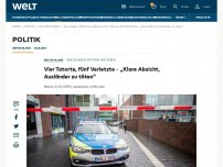 Bild zum Artikel: Vier Tatorte, fünf Verletzte - „Klare Absicht, Ausländer zu töten“