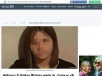 Bild zum Artikel: Heilbronn: Ciara (10) vermisst - Polizei befürchtet das Schlimmste