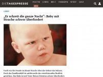 Bild zum Artikel: „Er schreit die ganze Nacht“: Baby mit Strache schwer überfordert
