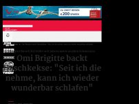 Bild zum Artikel: Omi Brigitte backt Haschkekse: 'Seit ich die nehme, kann ich wieder wunderbar schlafen'