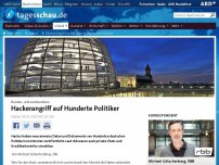 Bild zum Artikel: Hackerangriff auf Hunderte deutsche Politiker
