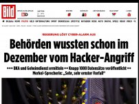 Bild zum Artikel: Daten ins Netz gestellt - Hacker-Angriff auf Hunderte deutsche Politiker