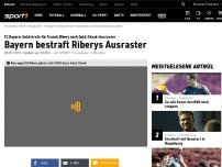 Bild zum Artikel: Unflätige Tirade! Ribery rastet nach Steak-Kritik aus