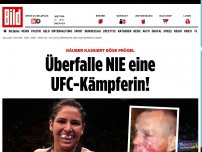 Bild zum Artikel: Räuber kassiert böse Prügel - Überfalle NIE eine UFC-Kämpferin!