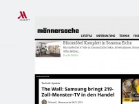 Bild zum Artikel: The Wall: Samsung bringt 219-Zoll-Monster-TV in den Handel | Männersache