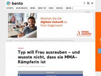 Bild zum Artikel: Typ will Frau ausrauben – und wusste nicht, dass sie MMA-Kämpferin ist