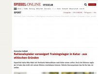 Bild zum Artikel: Finnischer Fußball: Nationalspieler verweigert Trainingslager in Katar - aus ethischen Gründen