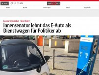 Bild zum Artikel: Innensenator lehnt das E-Auto als Dienstwagen für Politiker ab