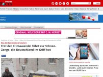 Bild zum Artikel: Was den Extremwinter beschert - Erst der Klimawandel führt zur Schnee-Zange, die Deutschland im Griff hat
