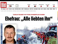 Bild zum Artikel: Ehefrau: „Alle liebten ihn“ - Familie trauert um toten Schneepflug-Fahrer
