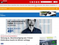 Bild zum Artikel: 'Stolz der Flotte' kostete 560.000 Euro - Heizung an, Beschleunigung aus: Trierer Elektrobus macht im Winter schlapp