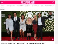Bild zum Artikel: Nach der 15. Staffel: 'Criminal Minds' endgültig vorbei!