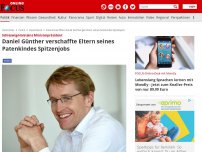 Bild zum Artikel: Schleswig-Holsteins Ministerpräsident  - Daniel Günther verschaffte Eltern seines Patenkindes Spitzenjobs