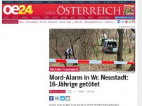 Bild zum Artikel: Mord-Alarm in Wr. Neustadt: Junge Frau getötet