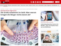 Bild zum Artikel: Steuereinnahmen steigen erneut - Die GroKo schwimmt im Geld: Entlastet endlich uns Bürger!