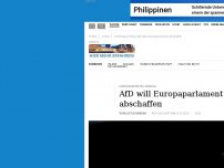 Bild zum Artikel: Europaparteitag in Riesa: AfD will Europaparlament abschaffen