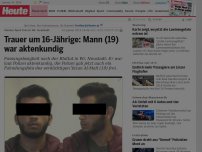 Bild zum Artikel: Mutter fand Tote in Neustadt: Trauer um 16-Jährige: Mann (19) war aktenkundig