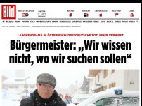 Bild zum Artikel: Ein Skifahrer vermisst - Drei Deutsche in Österreich von Lawine getötet