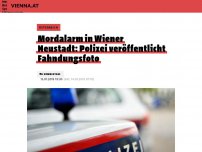 Bild zum Artikel: Mordalarm in Wiener Neustadt: Polizei veröffentlicht Fahndungsfoto