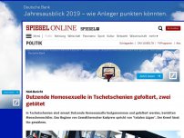 Bild zum Artikel: NGO-Bericht : Dutzende Homosexuelle in Tschetschenien gefoltert, zwei getötet