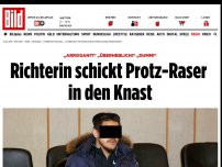 Bild zum Artikel: „Arrogant, Überheblich, Dumm!“ - Richterin schickt Protz-Raser in den Knast