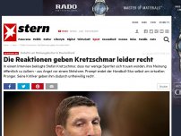 Bild zum Artikel: Debatte um Meinungskultur in Deutschland : Die Reaktionen geben Kretzschmar leider recht