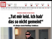 Bild zum Artikel: Prozess wegen Hitler-Gruß - „Tut mir leid. Ich hab' das so nicht gemeint“