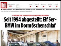 Bild zum Artikel: Warum wurden sie vergessen? - Elf nagelneue 5er-BMW im Dornröschenschlaf